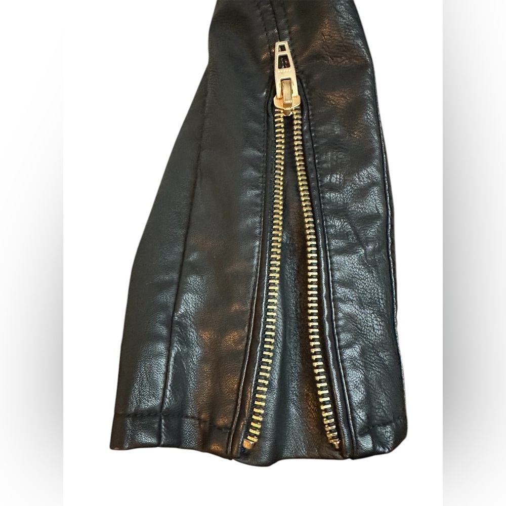 Blank NYC Meant to Be Moto Jacket (Like-New; Black/Gold; XL) - Picture 9 of 16
